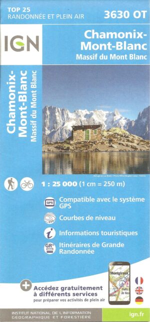 Carte 3630 OT Chamonix