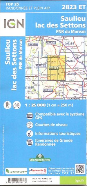 Carte Top 25 2823 ET